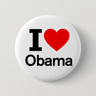 I Liebe Obama Button