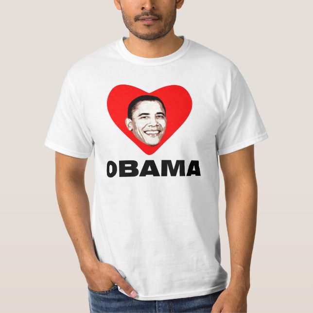 I Liebe Obama T-Shirt (Vorderseite)