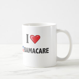 I LIEBE OBAMACARE KAFFEETASSE
