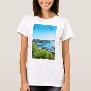 I Liebe Oban, personalisiertes T-Shirt