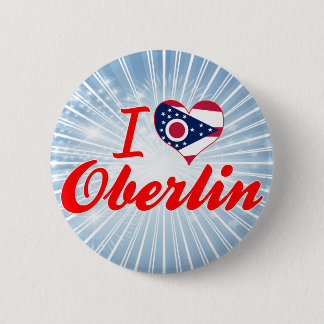 I Liebe Oberlin, Ohio Button