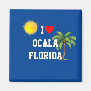 I Liebe Ocala, Florida Magnet