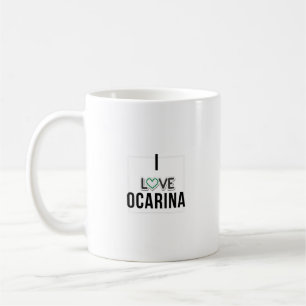I Liebe Ocarina Kaffeetasse