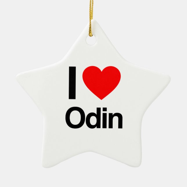 i Liebe odin.ai Keramikornament (Vorne)