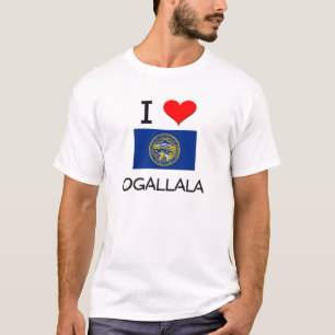 I Liebe Ogallala Nebraska T-Shirt