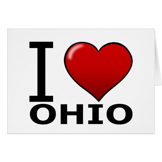 I LIEBE OHIO (Vorderseite (Horizontal))