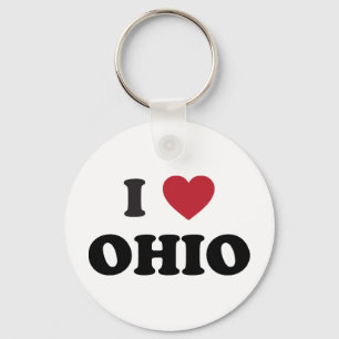 I Liebe Ohio Schlüsselanhänger