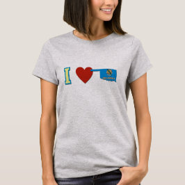 I Liebe-Oklahoma-Frauen T-Shirt