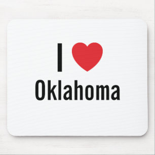 I Liebe Oklahoma Mousepad