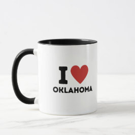 I Liebe Oklahoma Tasse