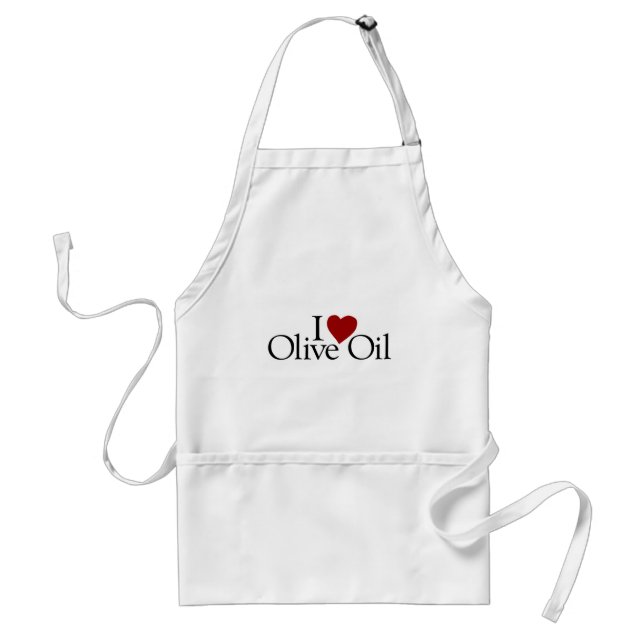 I Liebe-Olivenöl Schürze (Vorne)