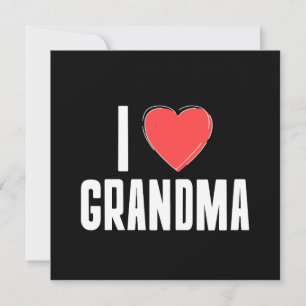 I Liebe Oma Typografie Muttertagskarte Feiertagskarte