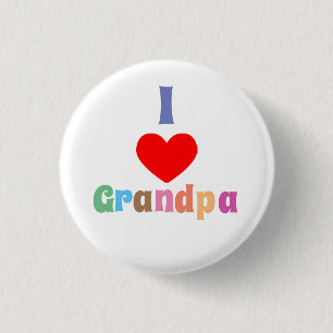 I Liebe Opa Button