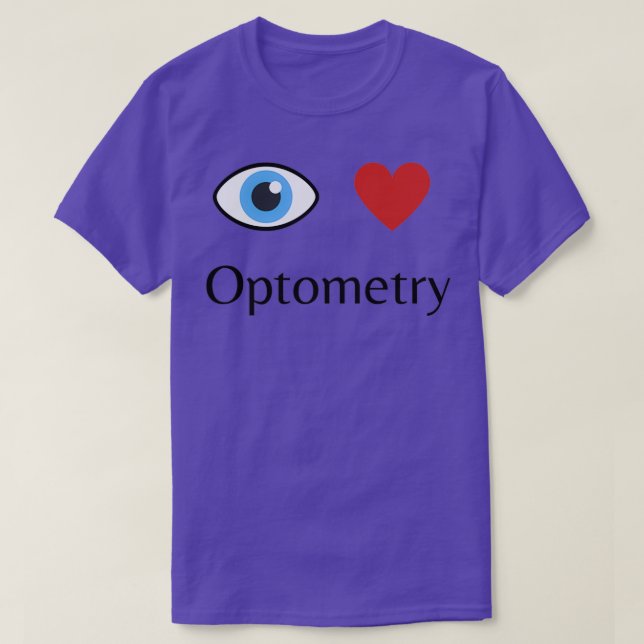 I Liebe Optometrie 5 T-Shirt (Design vorne)