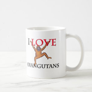 I Liebe-Orang-Utans Tasse