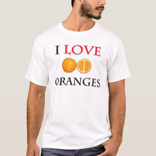 I Liebe-Orangen T-Shirt