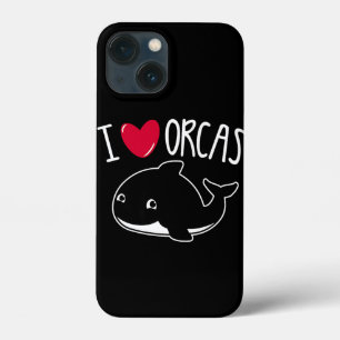 I Liebe Orcas Funny Orca Killer Whale Lover Niedli Case-Mate iPhone Hülle