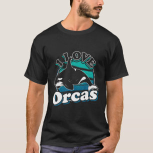 I Liebe Orcas Orca T-Shirt