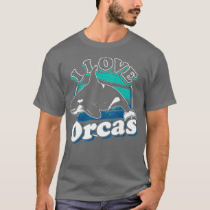 I Liebe Orcas Orca T-Shirt