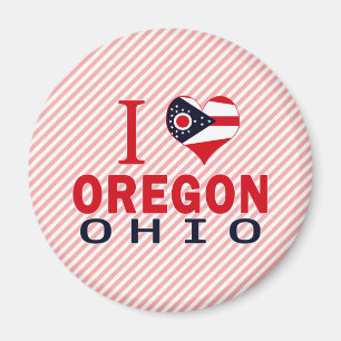 I Liebe Oregon, Ohio Magnet