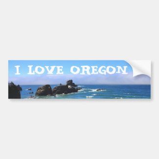 I Liebe-Oregon-Siegel-Felsen-Autoaufkleber Autoaufkleber