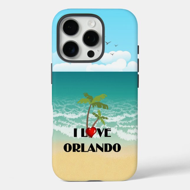I Liebe Orlando, Florida Case-Mate iPhone Hülle (Rückseite)