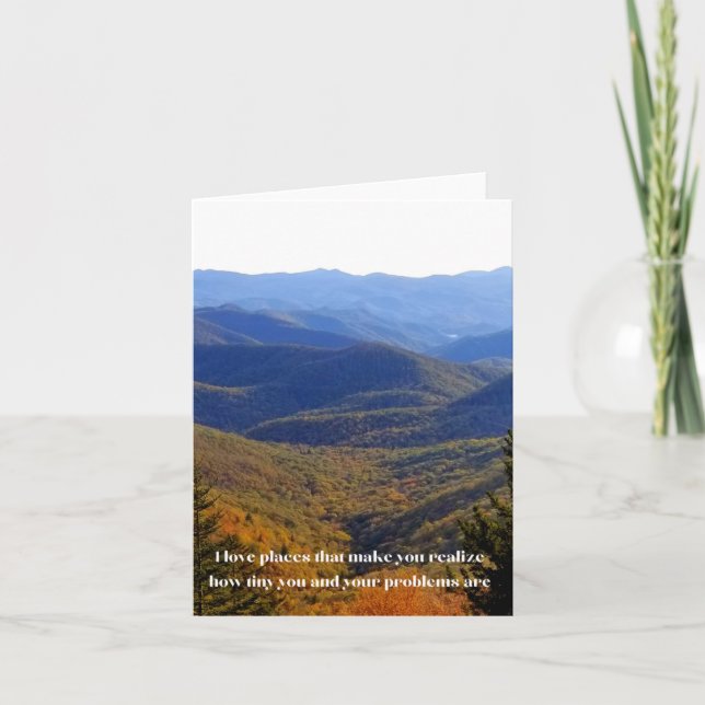 I Liebe Orte Notecard (Vorderseite)