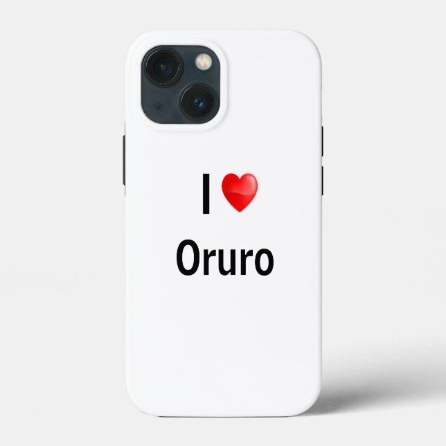 I Liebe Oruro Case-Mate iPhone Hülle (Rückseite)