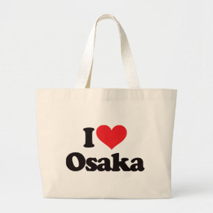 I Liebe Osaka Jumbo Stoffbeutel