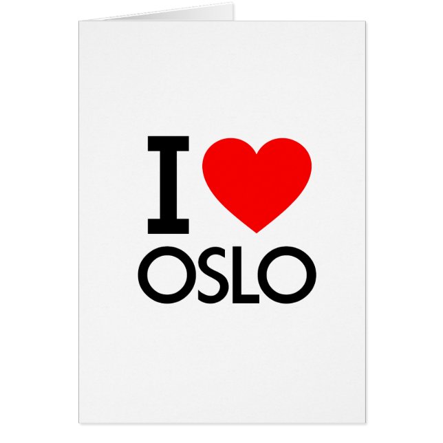I Liebe Oslo (Vorne)