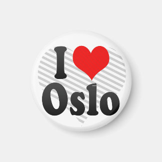 I Liebe Oslo, Norwegen Magnet