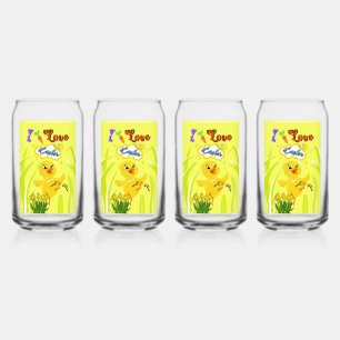 I Liebe Oster Dosenglas