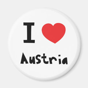 I Liebe Österreich Magnet