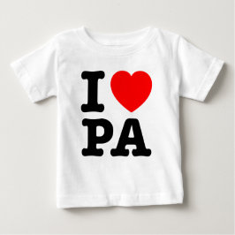 I LIEBE PA Pennsylvania Baby T-shirt