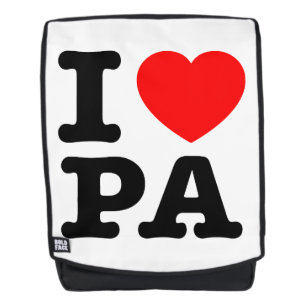 I LIEBE PA Pennsylvania Rucksack