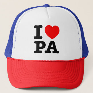 I LIEBE PA Pennsylvania Truckerkappe