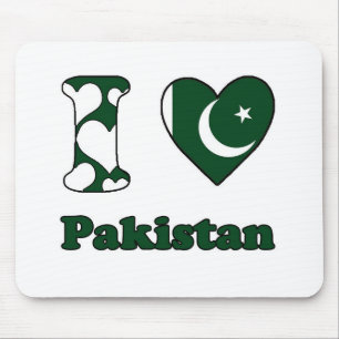 I Liebe Pakistan Mousepad