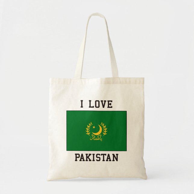 I Liebe Pakistan Tragetasche (Vorne)