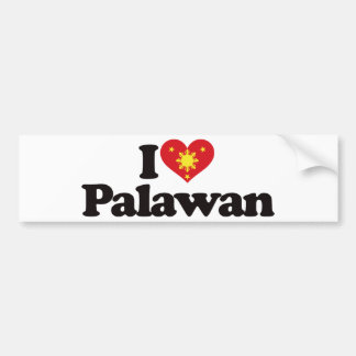I Liebe Palawan Autoaufkleber