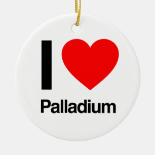 i Liebe Palladium Keramikornament
