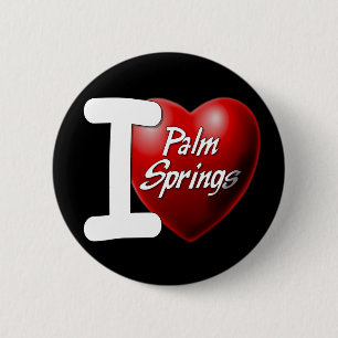 I Liebe Palm Spring Button
