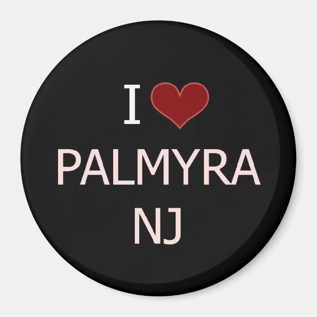 I Liebe Palmyra, NJ Magnet (Vorne)