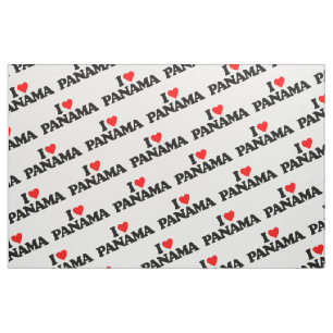 I LIEBE PANAMA STOFF