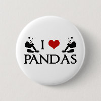 I Liebe Panda Bears Niedlich