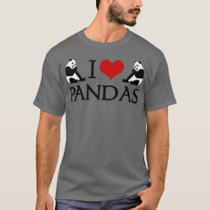 I Liebe Panda Bears T-Shirt