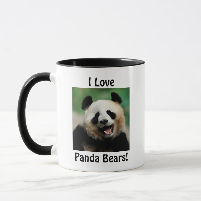 I Liebe Panda Bears Tasse (Links)