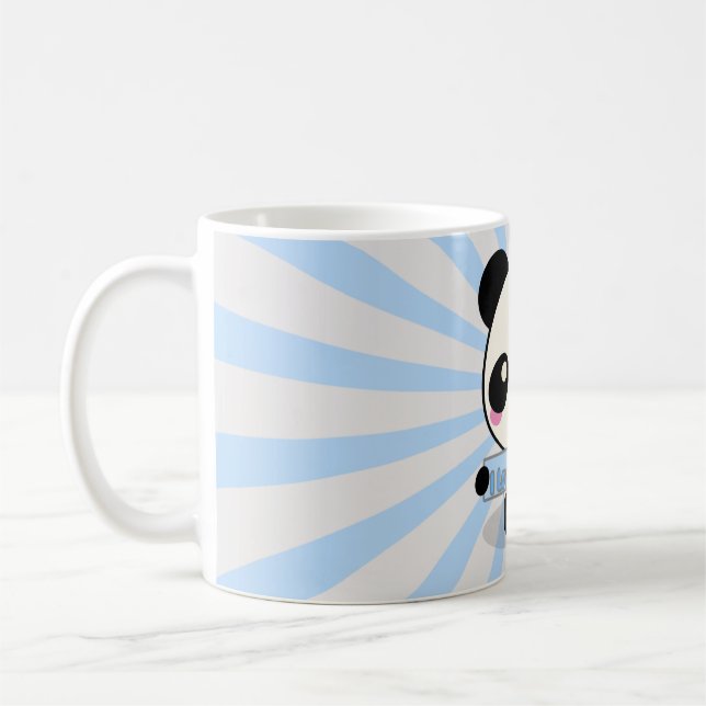 I Liebe-Panda Tasse (Links)