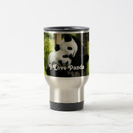 I Liebe-Panda-Tasse Reisebecher