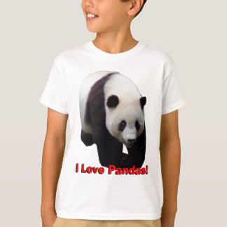 I Liebe-Pandas! Riesiger Panda scherzt Shirt