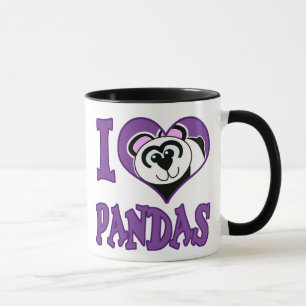 I Liebe Pandas Tasse
